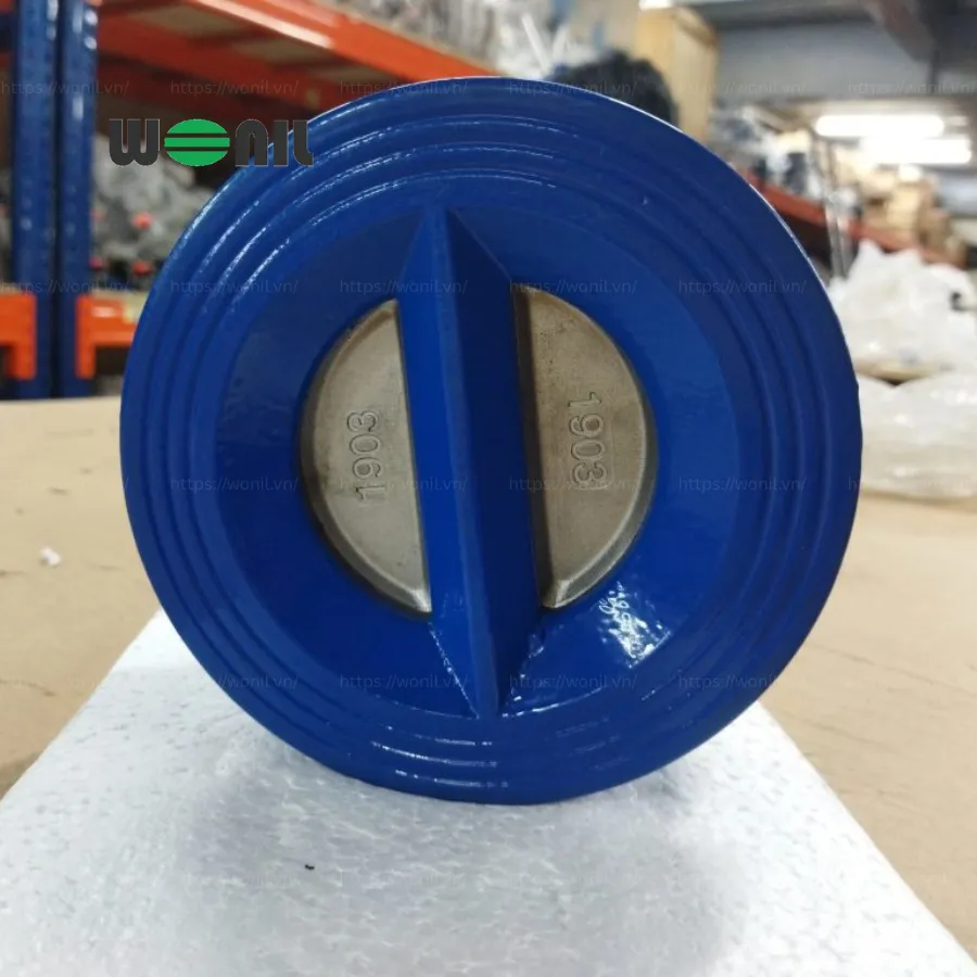 Van 1 chiều Wonil Cánh Bướm Gang DN80 Van 1 chiều Wonil Cánh Bướm Gang DN80