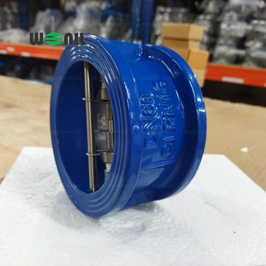 Van 1 chiều Wonil Cánh Bướm Gang DN80 Van 1 chiều Wonil Cánh Bướm Gang DN80