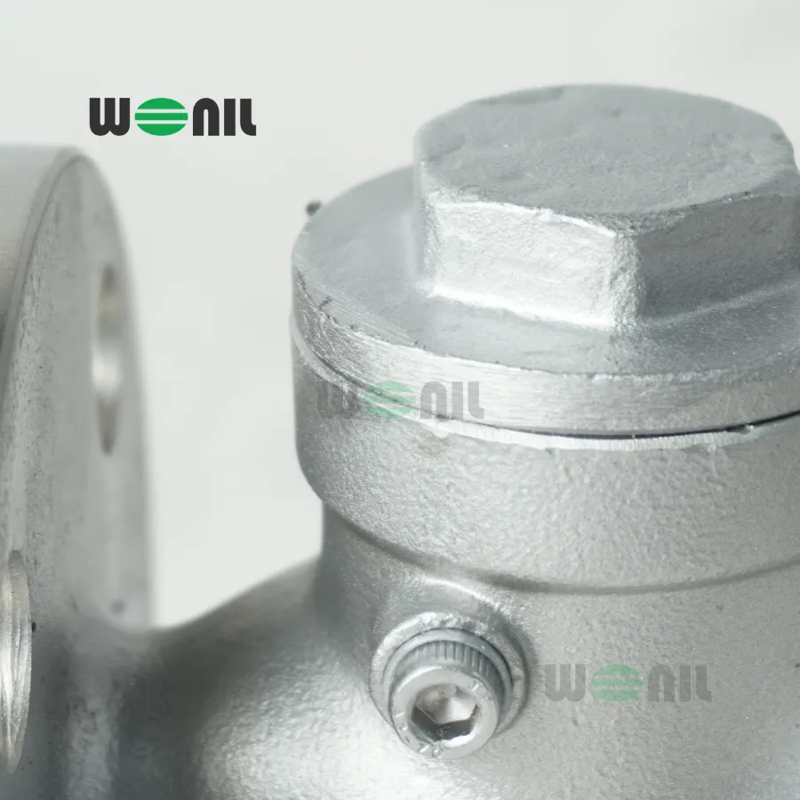 Van 1 chiều Wonil Lá Lật Mặt Bích Inox DN25 Van 1 chiều Wonil Lá Lật Mặt Bích Inox DN25