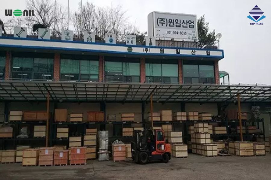 Hình ảnh nhà máy Wonil Korea bên ngoài