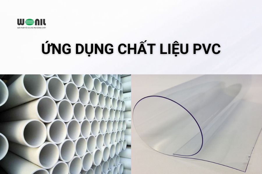 Ứng dụng chất liệu PVC