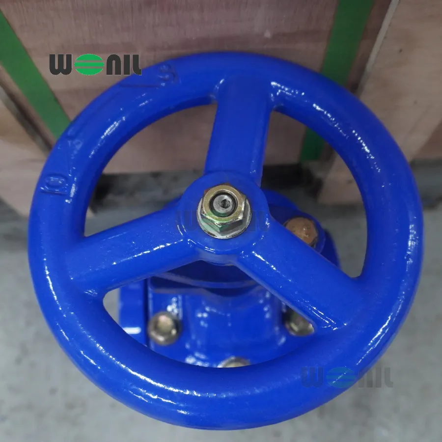 van cổng Wonil ty chìm tay quay gang DN40