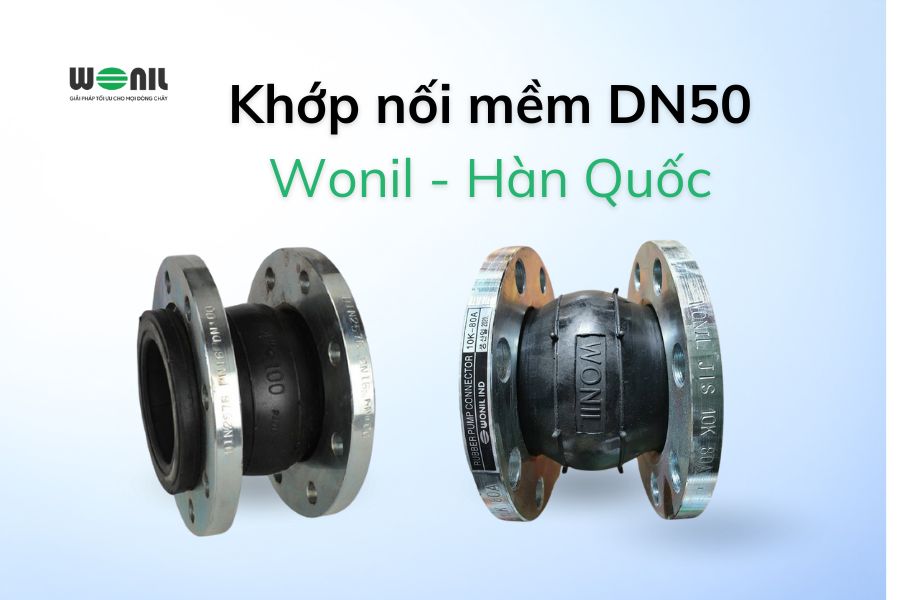 Khớp nối mềm DN50 Wonil