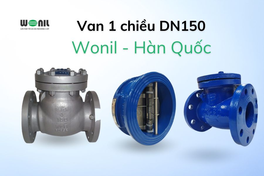 Van 1 chiều DN150 Wonil