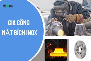 Gia công mặt bích inox