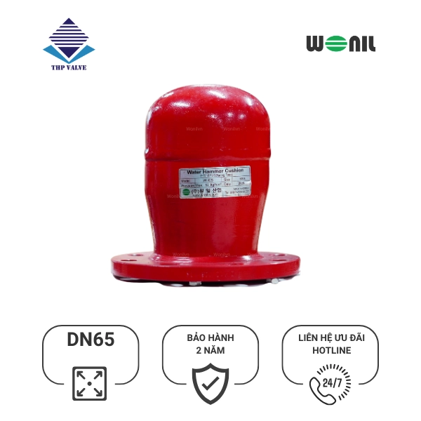san-pham-bua-nuoc-wonil-gang-mat-bich-dn65 Búa nước Wonil gang mặt bích DN65