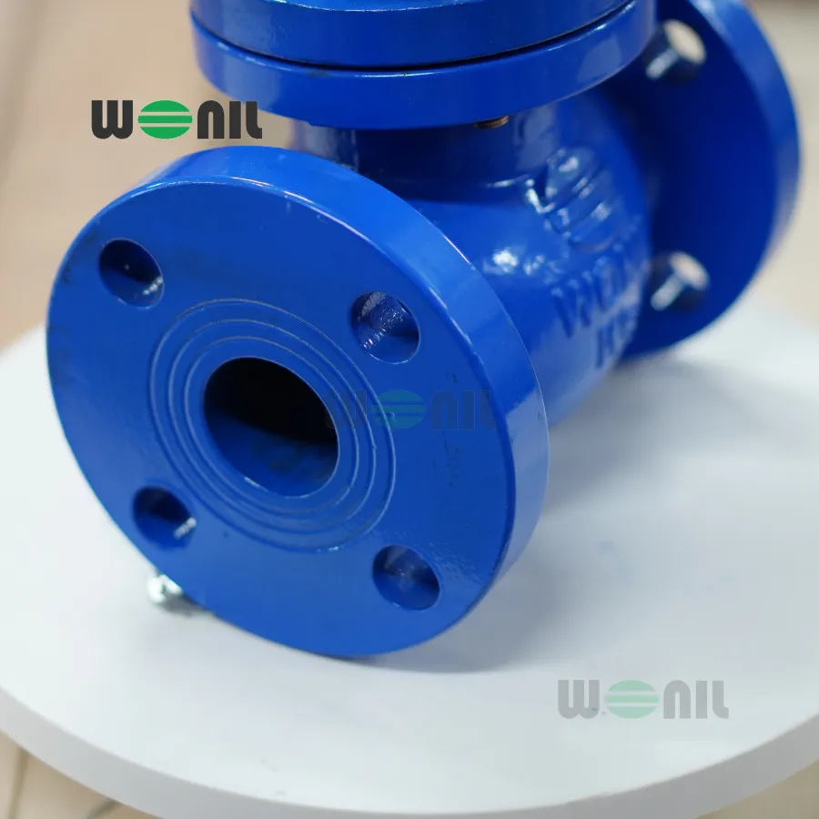 Van cầu bầu Wonil mặt bích gang DN40 Van cầu bầu Wonil mặt bích gang DN40