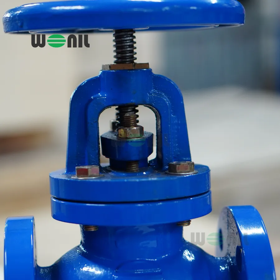 Van cầu bầu Wonil mặt bích gang DN40 Van cầu bầu Wonil mặt bích gang DN40