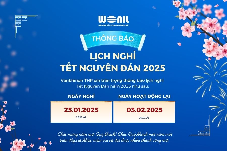 Thông báo lịch nghỉ tết 2025