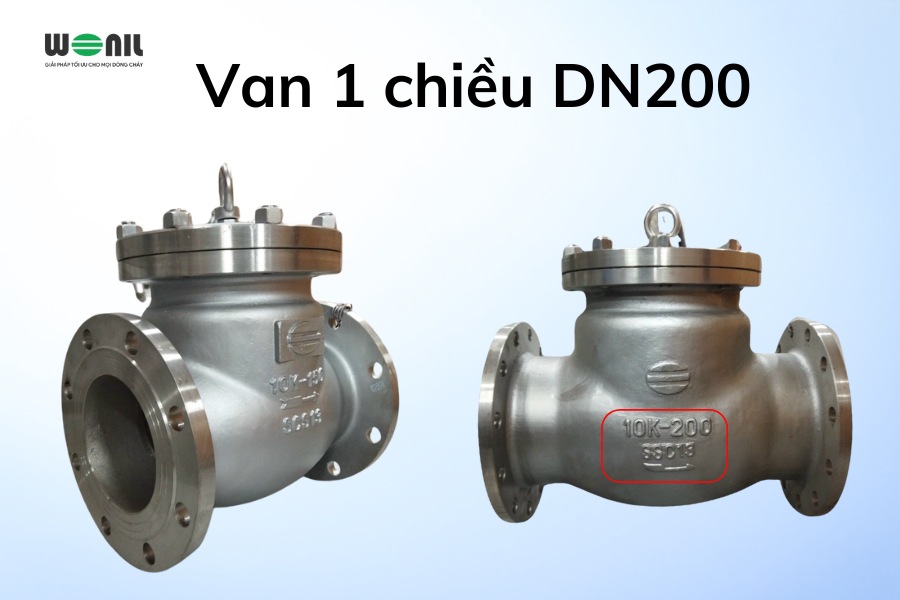 Van 1 chiều DN200