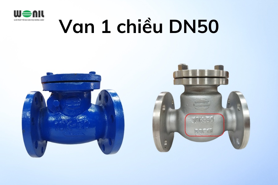 Van 1 chiều DN50