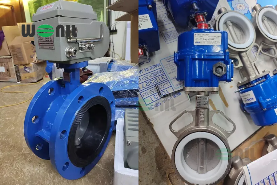 Van bướm điều khiển điện Wonil | Tư vấn, báo giá nhanh Van bướm điều khiển điện Wonil Hàn Quốc đóng mở nhanh chuẩn ôn định