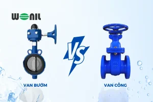Van cổng và van bướm là hai dòng van được ứng dụng phổ biến