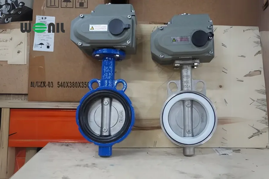 Van bướm điện Haitima ON/OFF