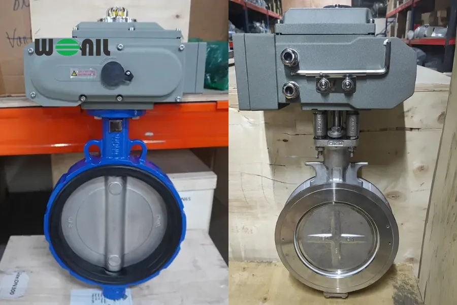 Van bướm điều khiển điện Haitima tuyến tính