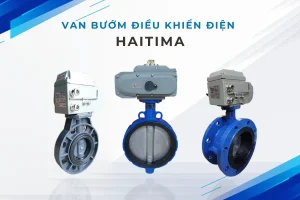 Van bướm điều khiển điện Hatima Đài Loan chính hãng