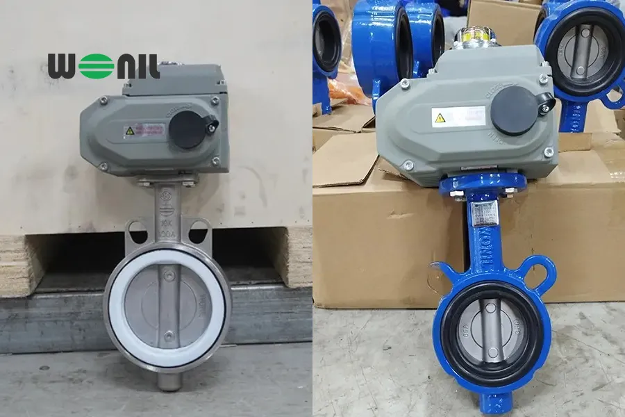Van bướm điều khiển điện Hatima