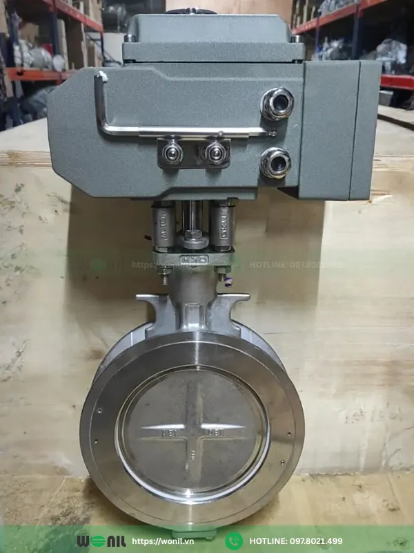 Van bướm điều khiển điện: Cấu tạo, Phân loại, Ứng dụng Van bướm điều khiển điện tuyến tính