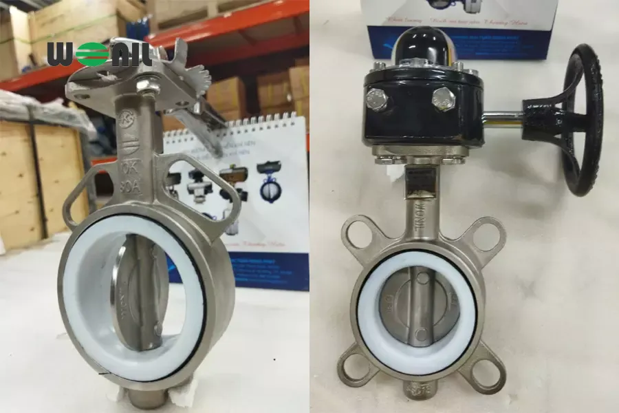 Van bướm inox