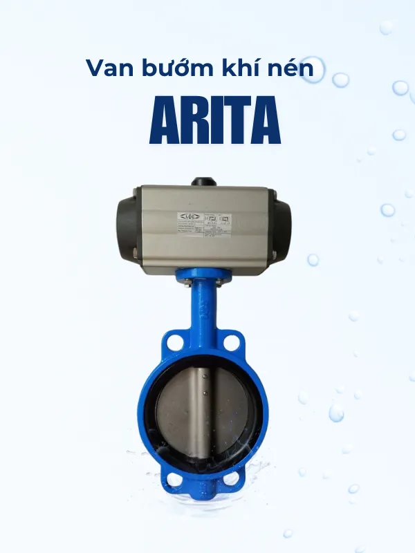 Van bướm Arita điều khiển khí nén 