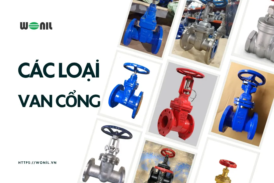 Phân loại chi tiết các loại van cổng