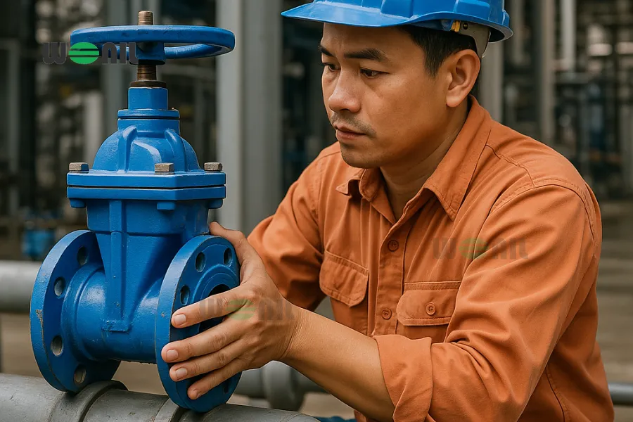 Hướng dẫn lắp đặt van cổng chuẩn kỹ thuật