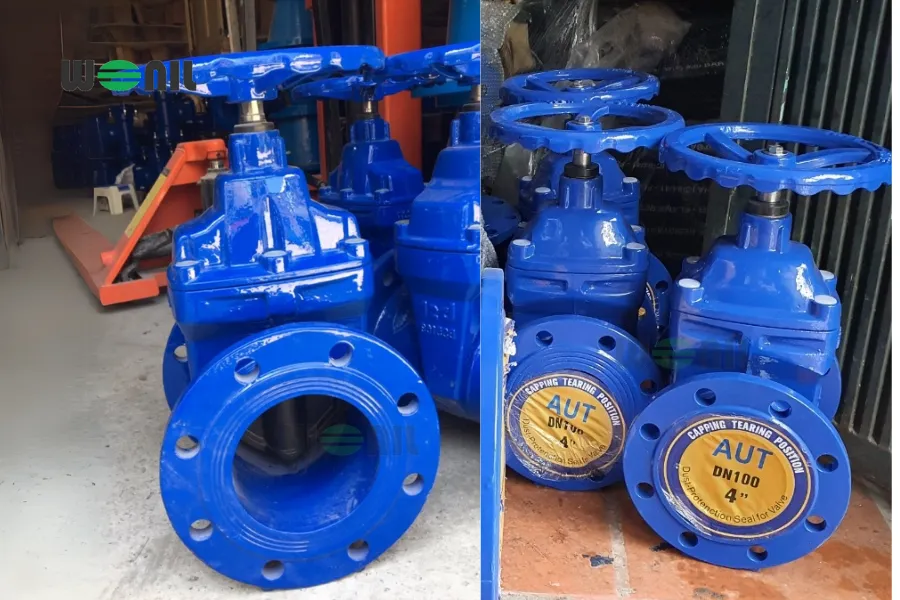 Van chặn DN100 AUT