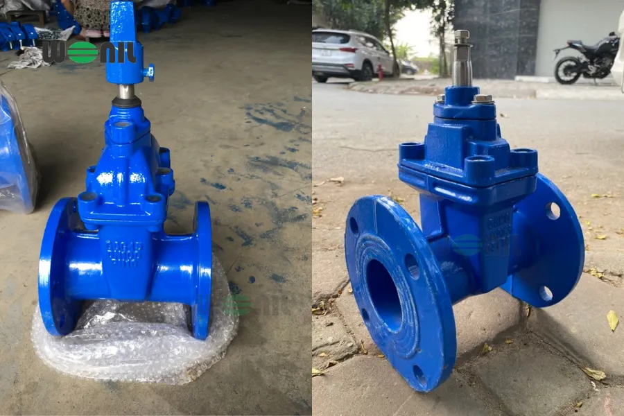 Van cổng DN100 ty chìm