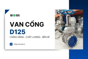 Van cổng Dn125 chất lượng, giá siêu tốt