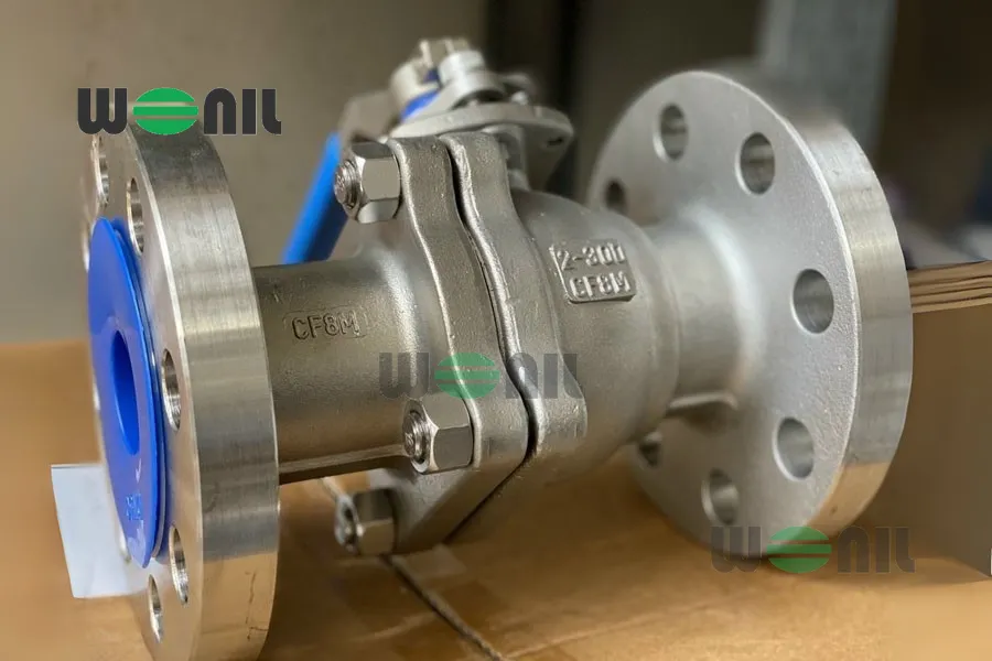 Van bi tay gạt inox Anix