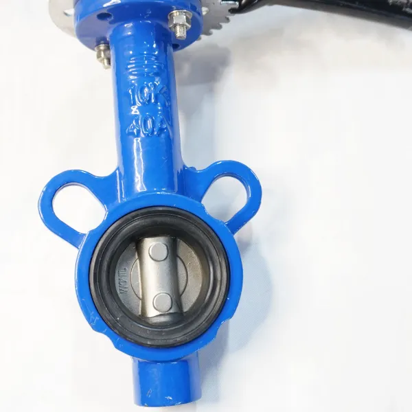 Van bướm Wonil tay gạt gang DN40