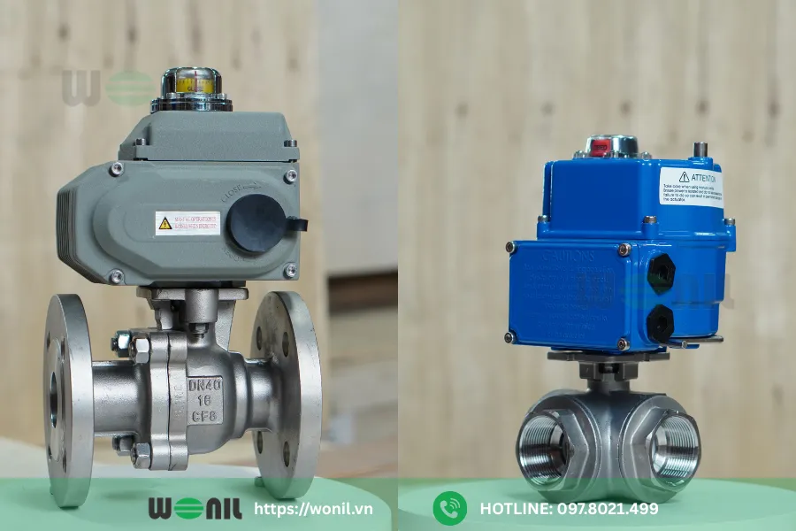 Van bi điều khiển điện: Cấu tạo, Phân loại, Ứng dụng Mua van bi điều khiển điện chính hãng, giá tốt tại Wonilvn