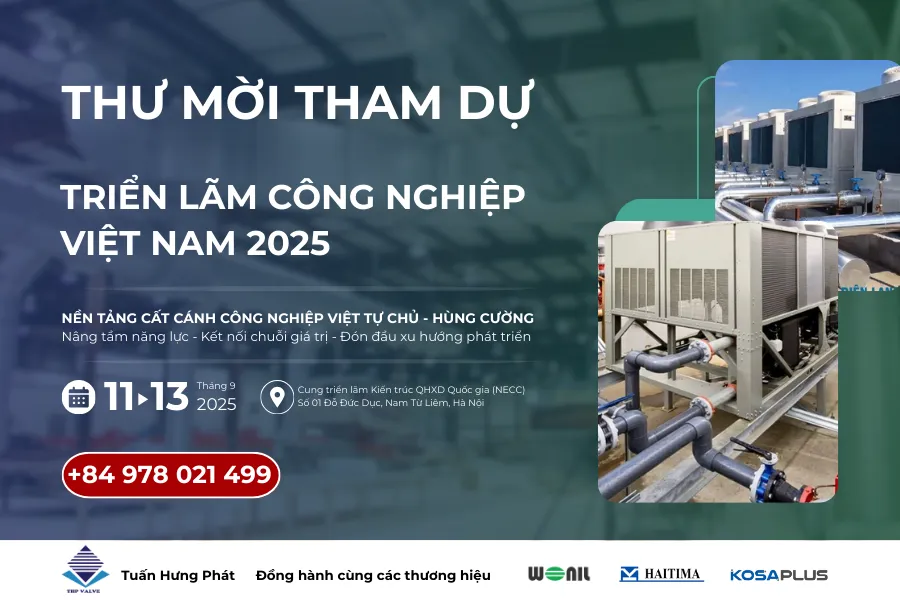 Thư mời Triển lãm quốc tế VIỆT INDUSTRY 2025