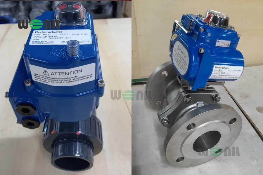 Van bi điều khiển điện Kosaplus ON/OFF