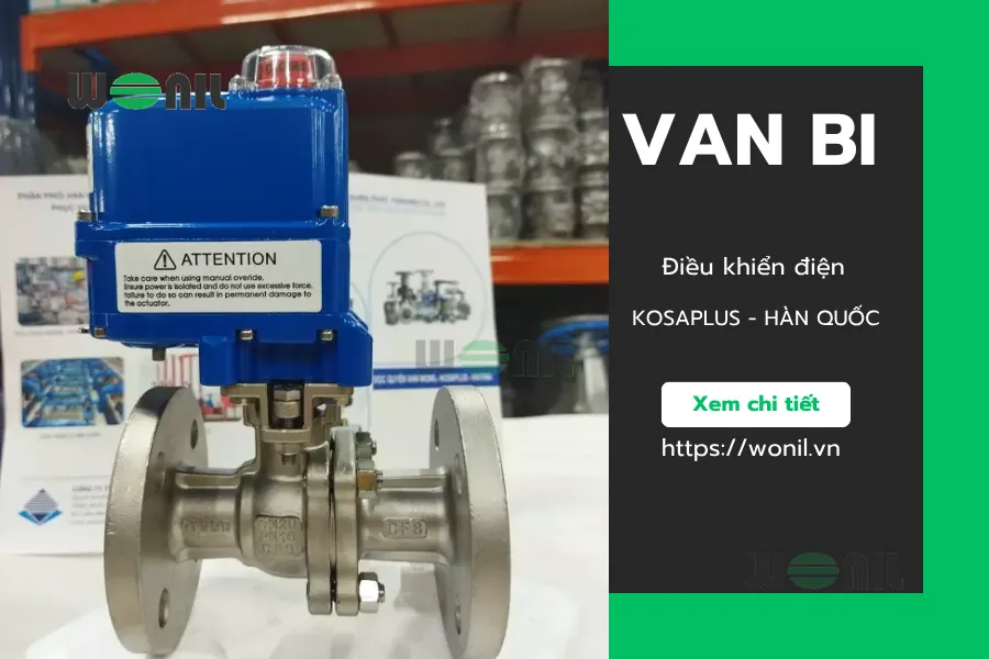 Van bi điều khiển điện Kosaplus​