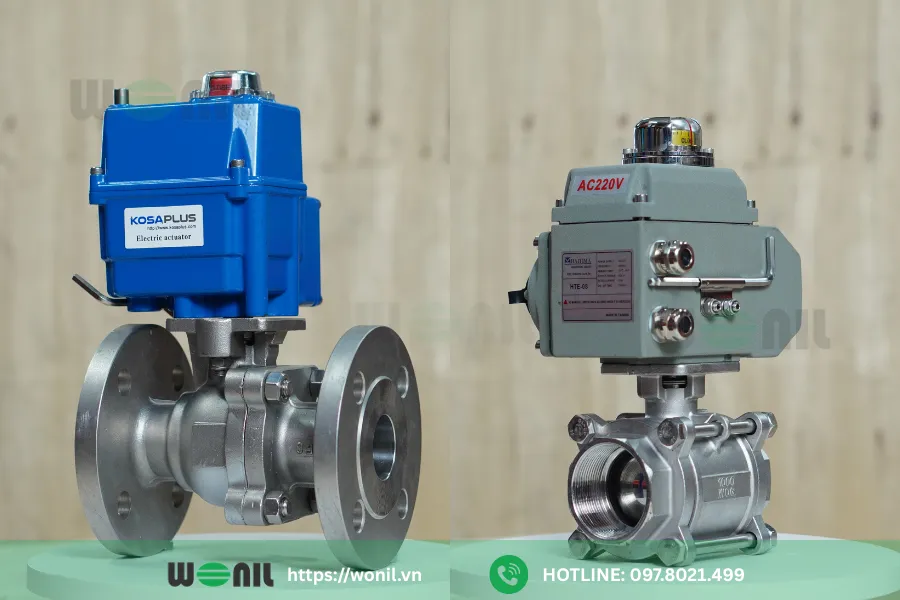 Van bi điều khiển điện: Cấu tạo, Phân loại, Ứng dụng Van bi điều khiển điện tự động