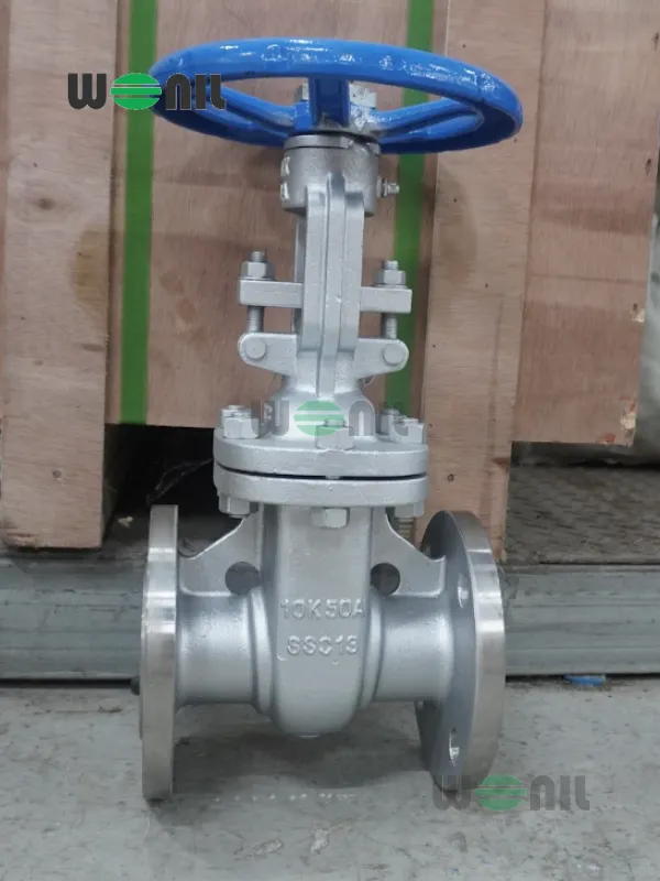 Van cổng inox