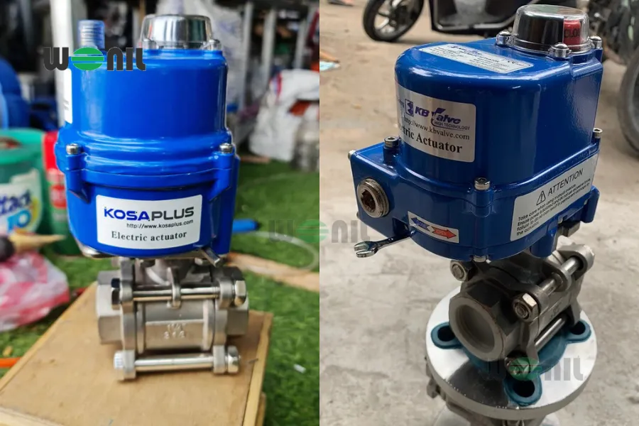 Van bi 3 mảnh điều khiển điện