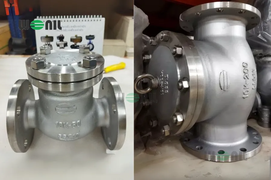 Van 1 chiều inox Wonil