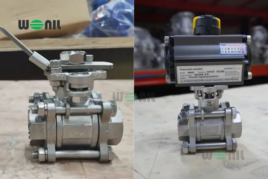 Van bi là gì? Cấu tạo, Phân loại, Ứng dụng thực tế Van bi 3pcs