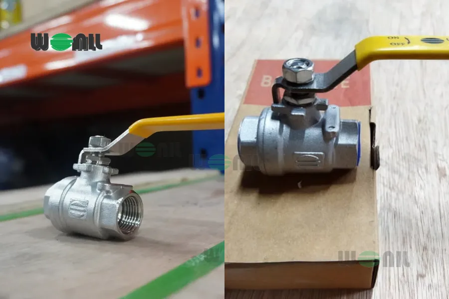 Van bi là gì? Cấu tạo, Phân loại, Ứng dụng thực tế Van bi ren inox 304 tay gạt Wonil