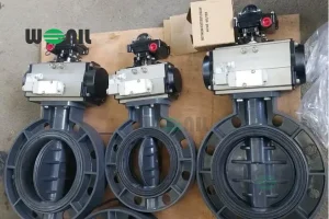 Mua van bướm nhựa điều khiển khí nén chính hãng, giá rẻ tại Wonilvn