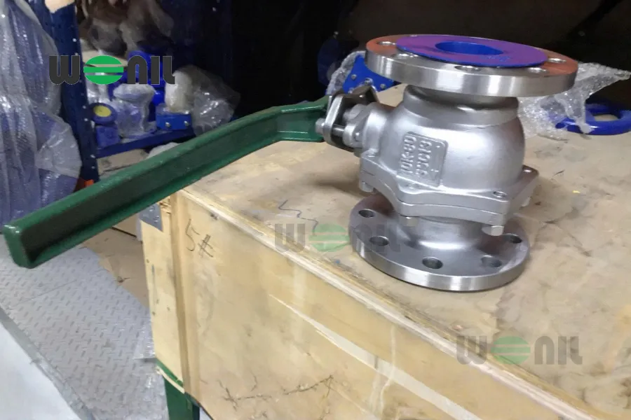 Van bi mặt bích tay gang Wonil Hàn Quốc có nhiều ưu điểm nổi trội