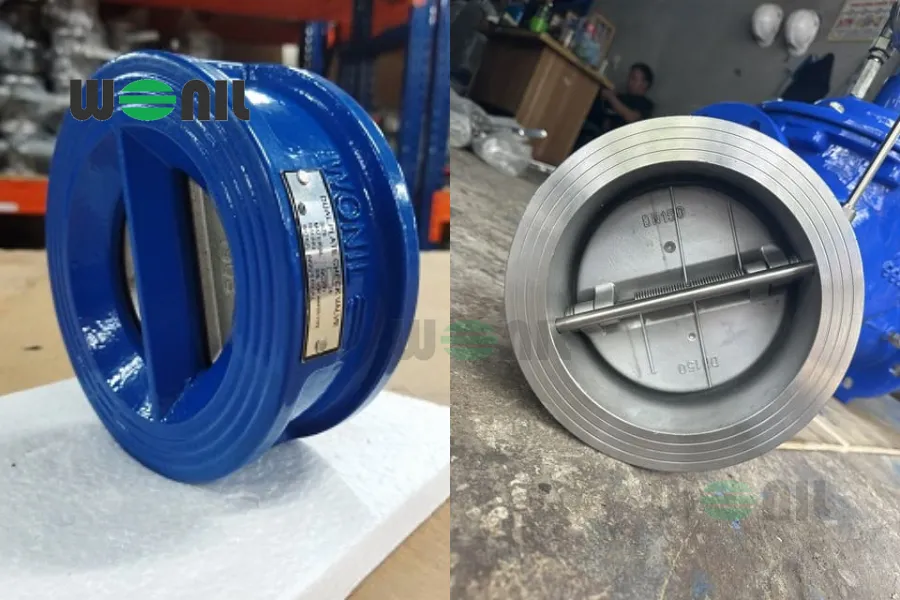 Van nước 1 chiều cánh bướm