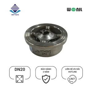 Van 1 chiều cối Inox Wonil DN20
