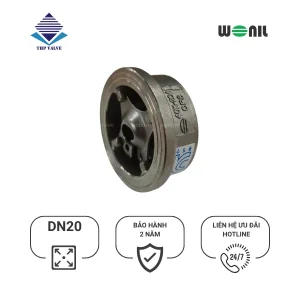 Van 1 chiều cối Inox Wonil DN20