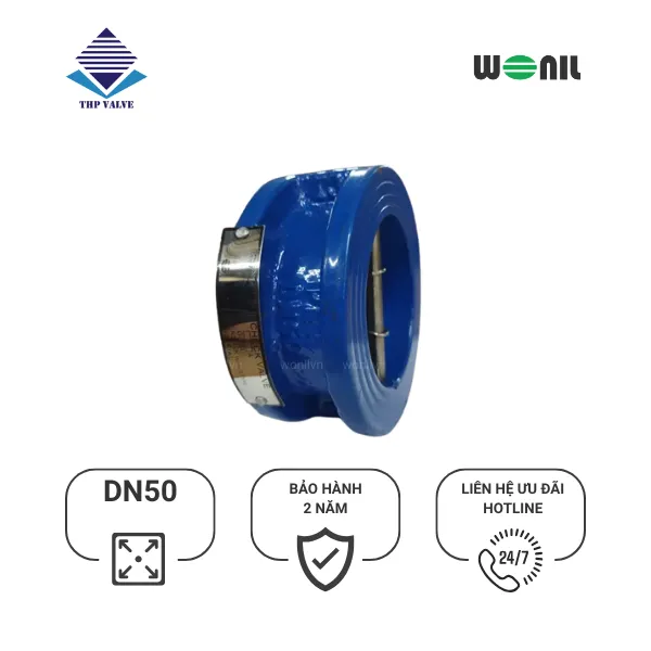 sp-van-1-chieu-wonil-canh-buom-gang-dn50 (2) Van 1 chiều Wonil Cánh Bướm Gang DN50
