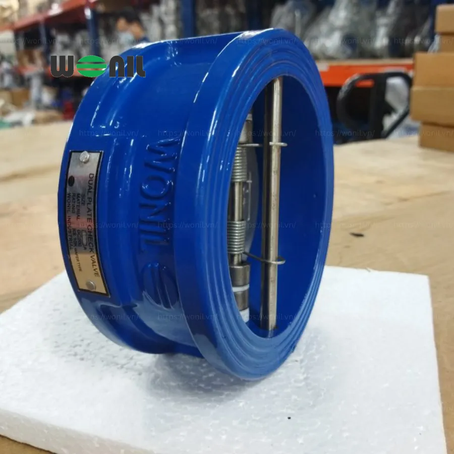 Van 1 chiều Wonil Cánh Bướm Gang DN100 Van 1 chiều Wonil Cánh Bướm Gang DN100