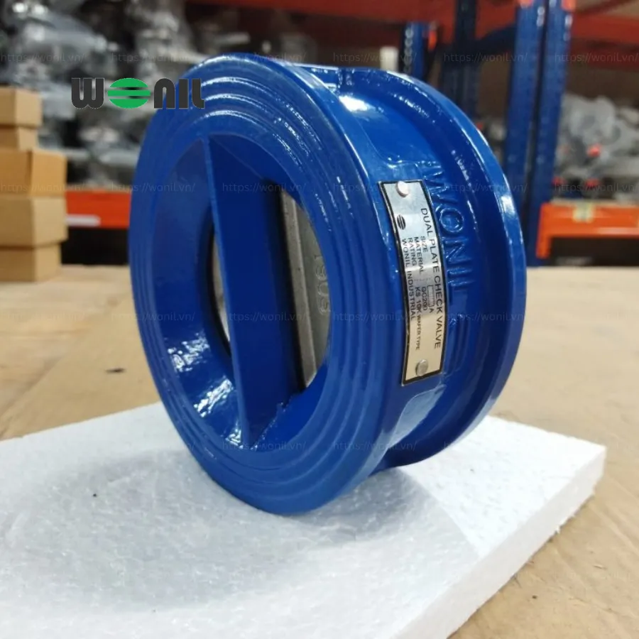 Van 1 chiều Wonil Cánh Bướm Gang DN100 Van 1 chiều Wonil Cánh Bướm Gang DN100