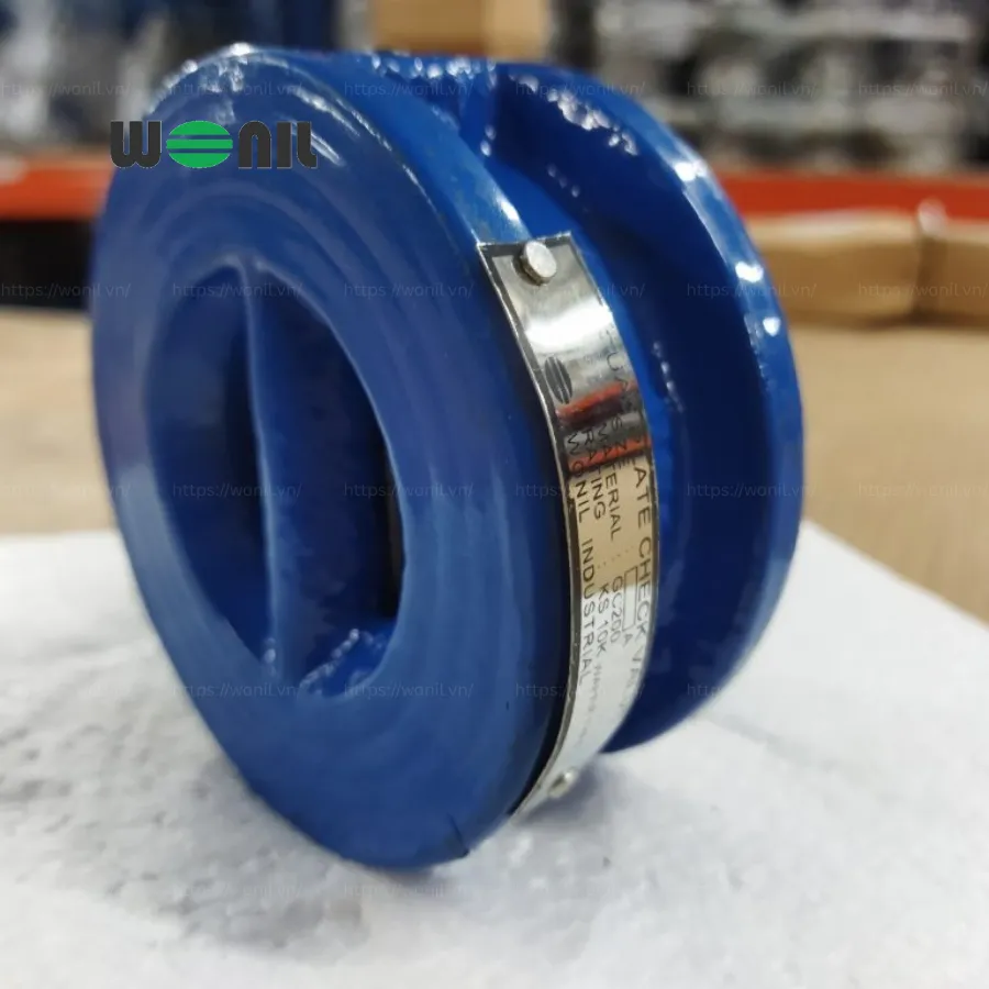 Van 1 chiều Wonil Cánh Bướm Gang DN50 Van 1 chiều Wonil Cánh Bướm Gang DN50